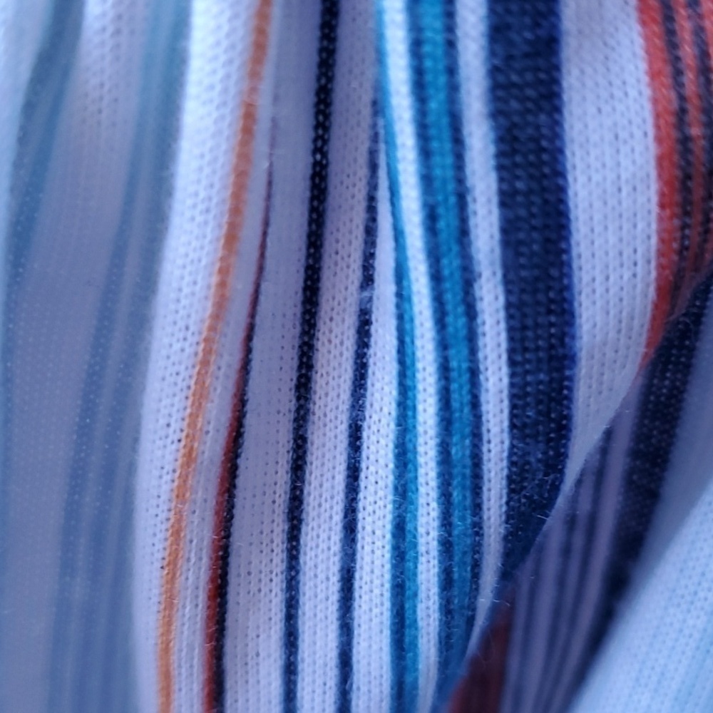 Blue Mood blue stripe SS top NWT size 3X - Picture 4 of 11